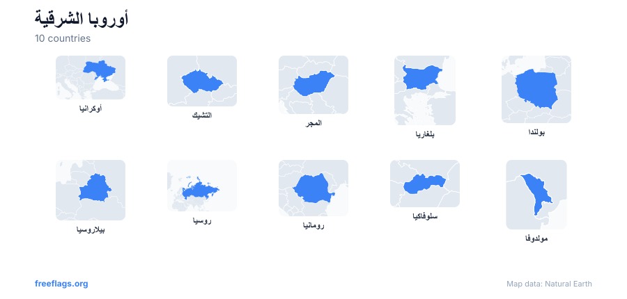 أوروبا الشرقية أشكال الدول
