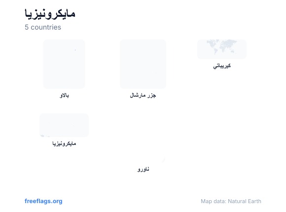مايكرونيزيا أشكال الدول