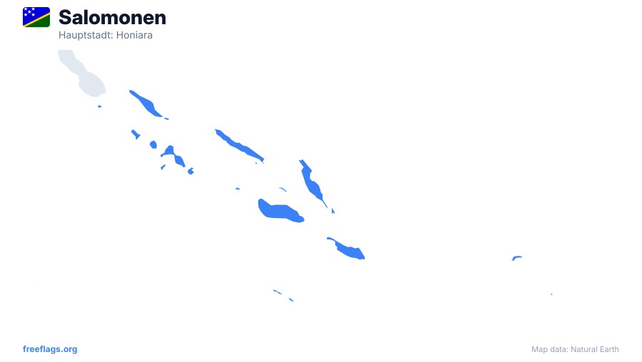Salomonen map poster