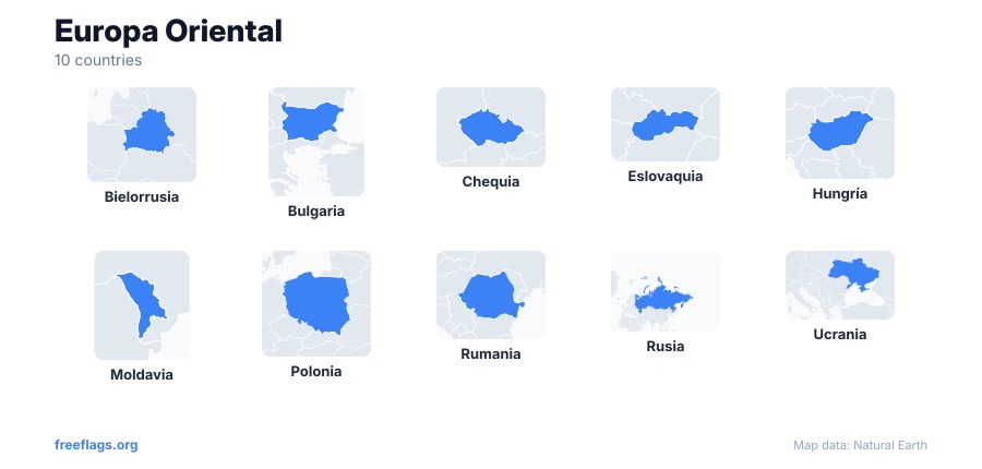 Europa Oriental Siluetas