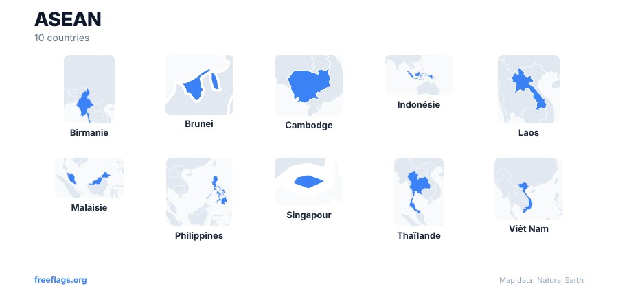 ASEAN Silhouettes