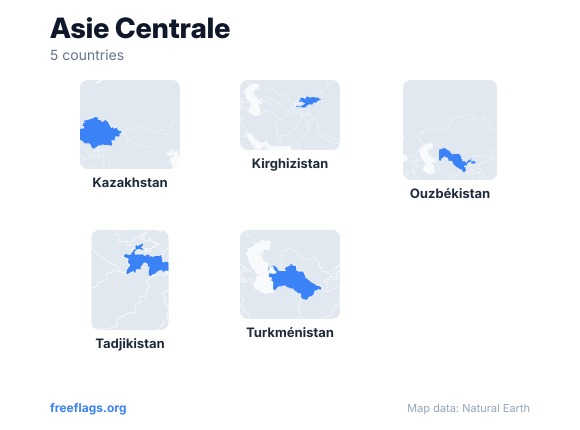 Asie Centrale Silhouettes