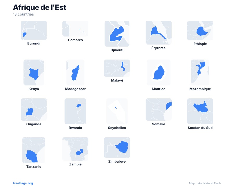 Afrique de l'Est Silhouettes