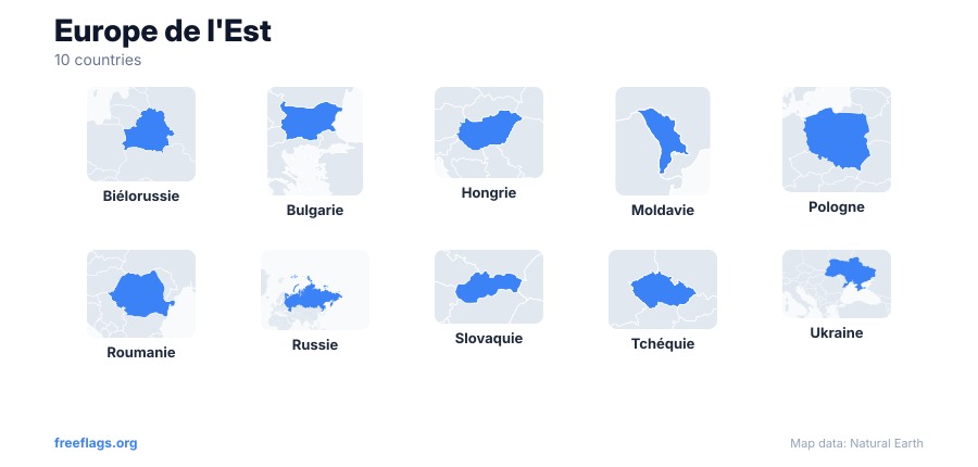 Europe de l'Est Silhouettes