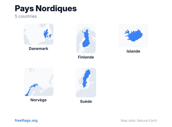 Pays Nordiques Silhouettes