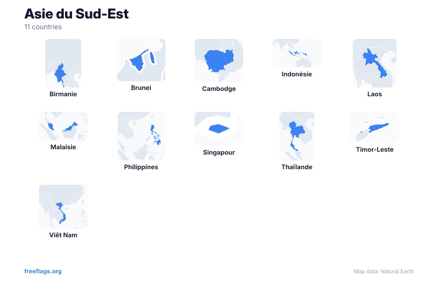 Asie du Sud-Est Silhouettes