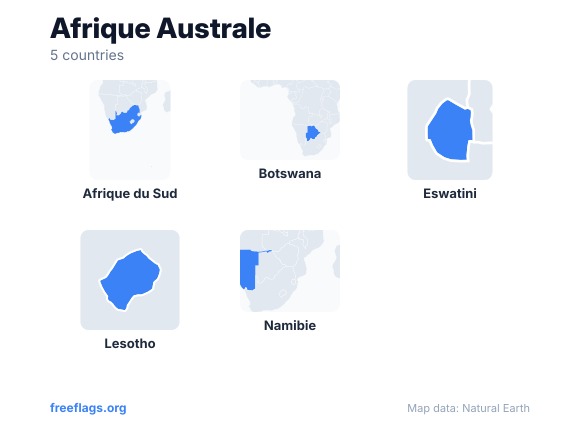 Afrique Australe Silhouettes