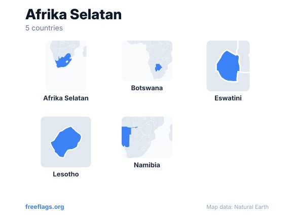 Afrika Selatan Bentuk Negara
