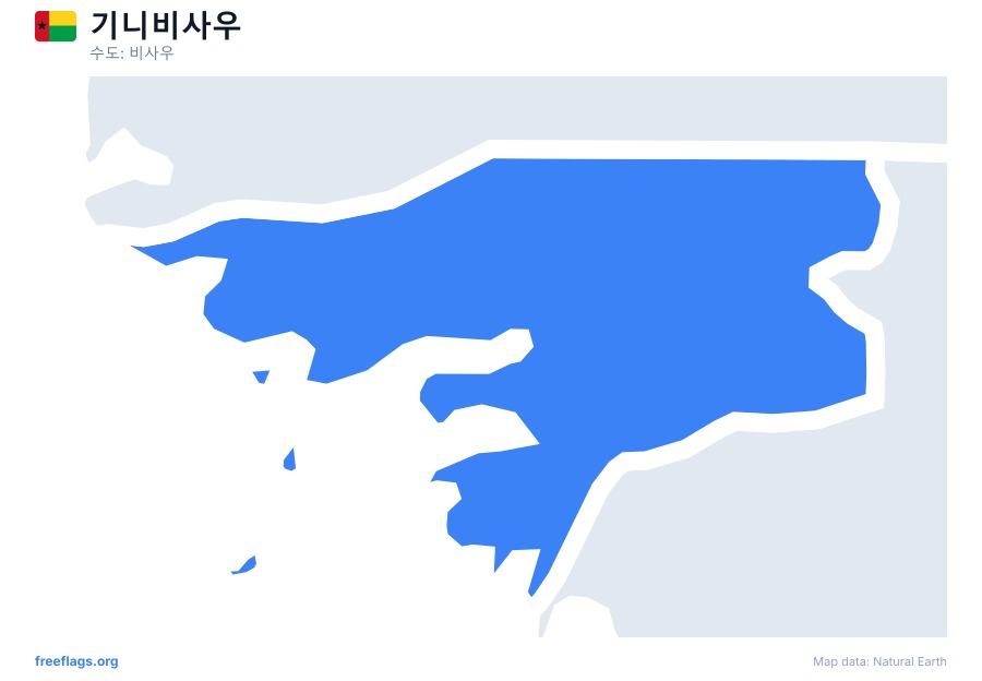 기니비사우 map poster