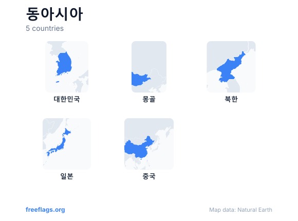 동아시아 국가 형태