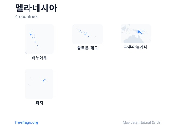 멜라네시아 국가 형태