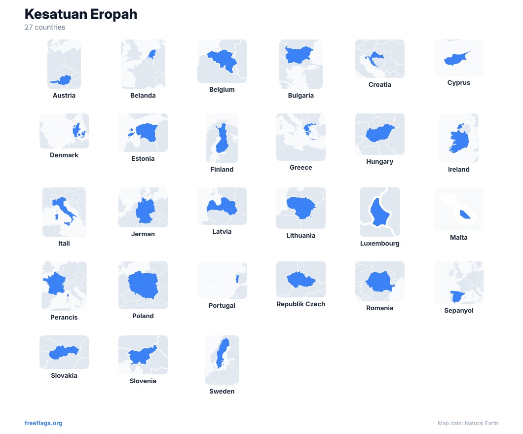 Kesatuan Eropah Bentuk Negara