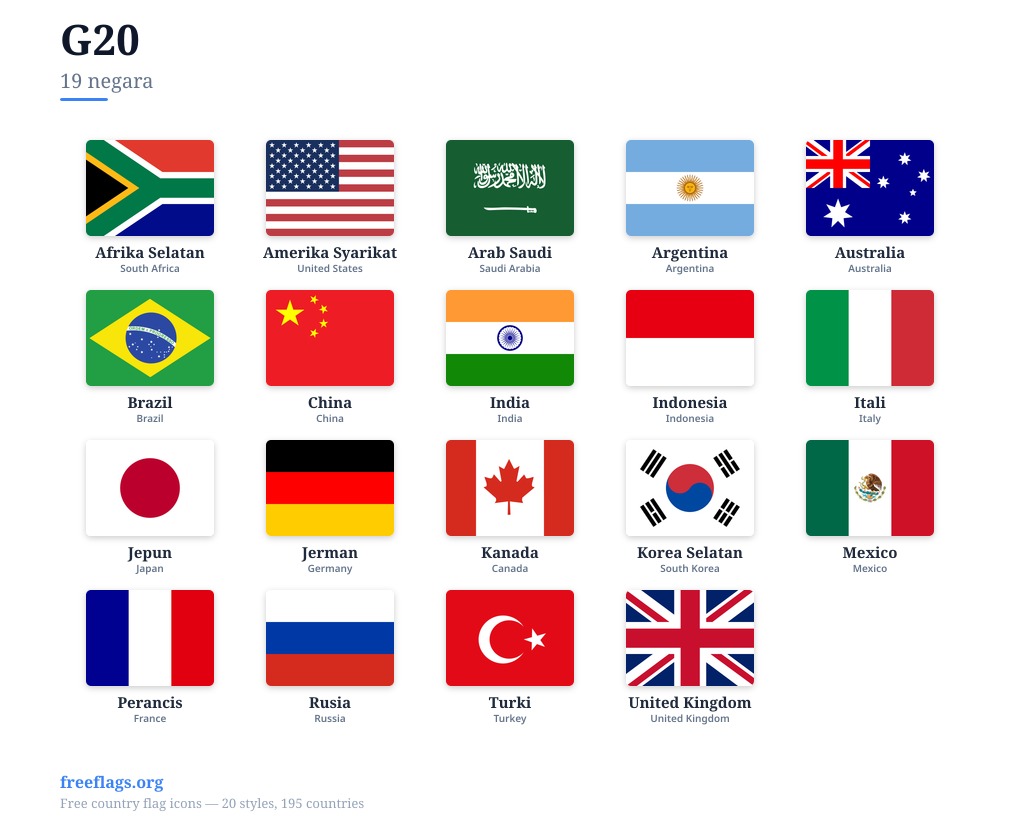 G20 Bendera Ahli