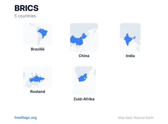 BRICS Landvormen