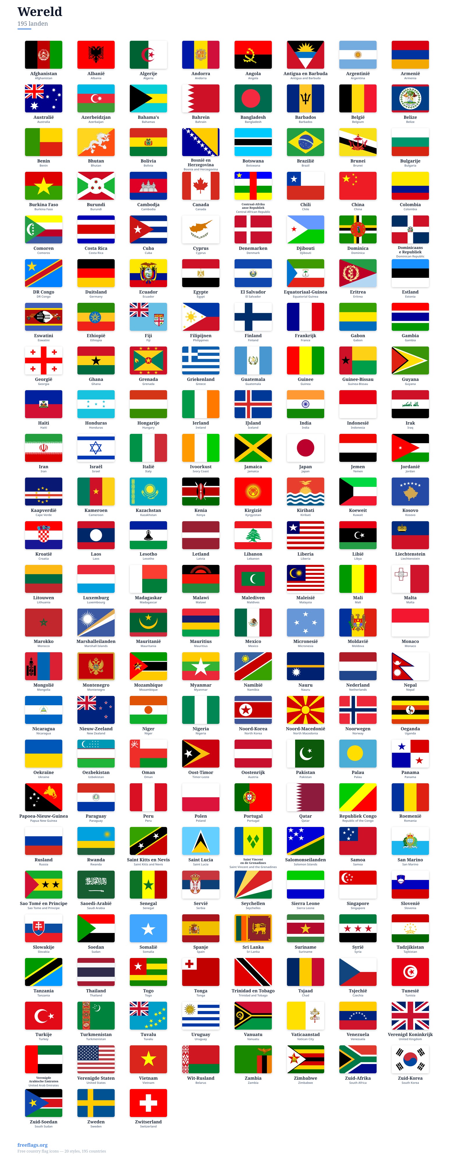 Wereld Vlaggen