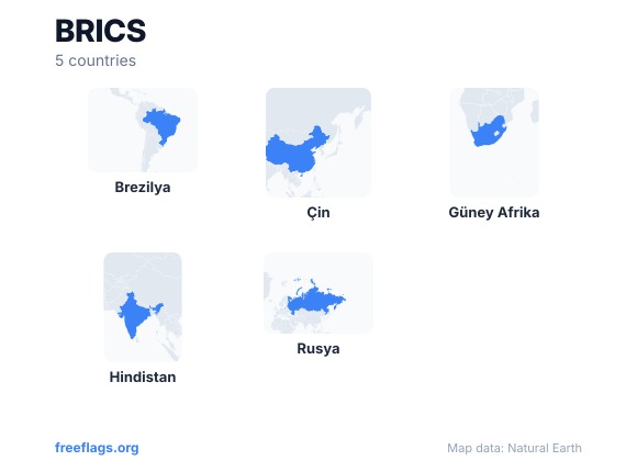BRICS Ülke Şekilleri