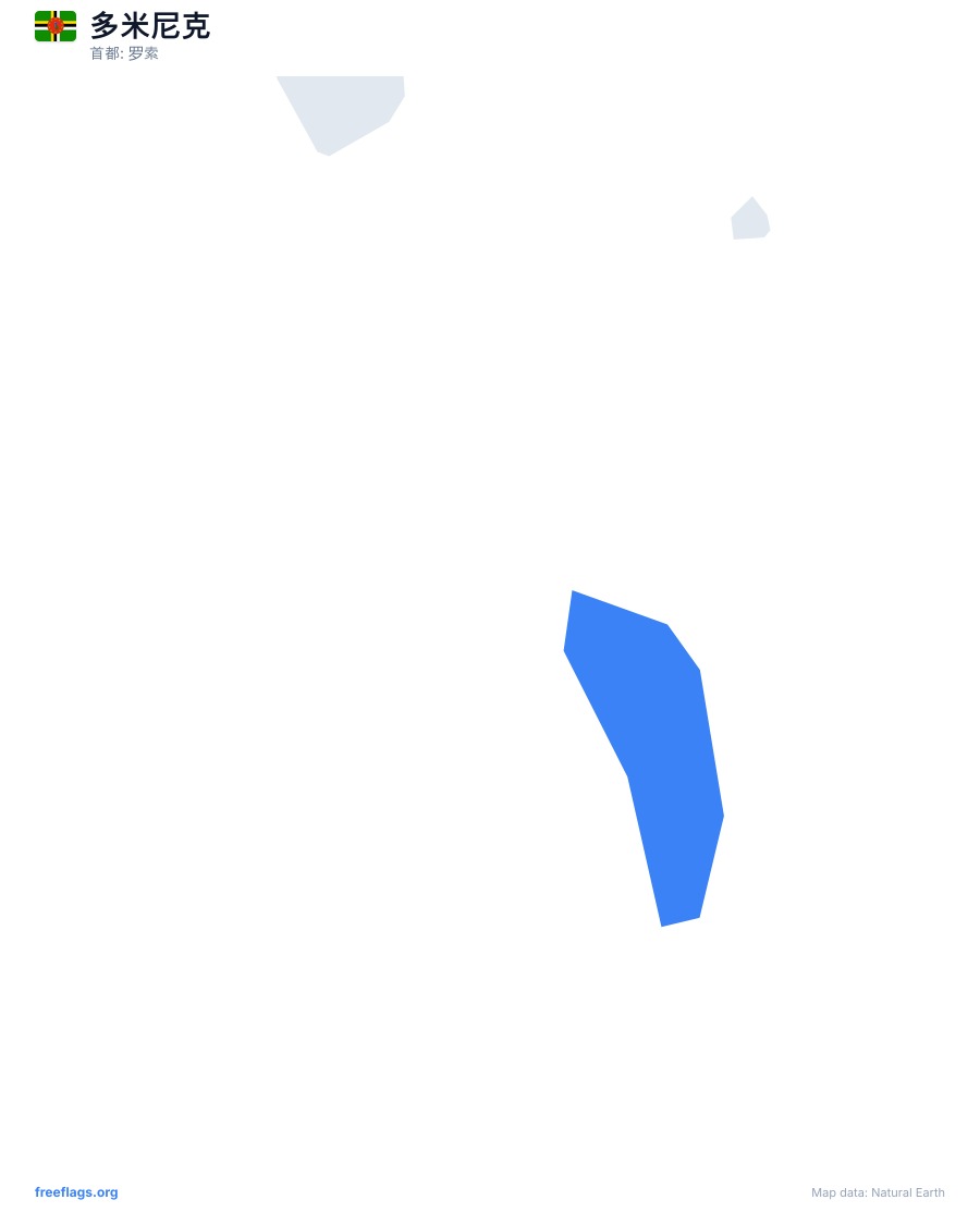 多米尼克 map poster