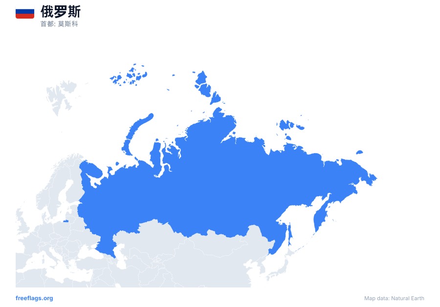 俄罗斯 map poster
