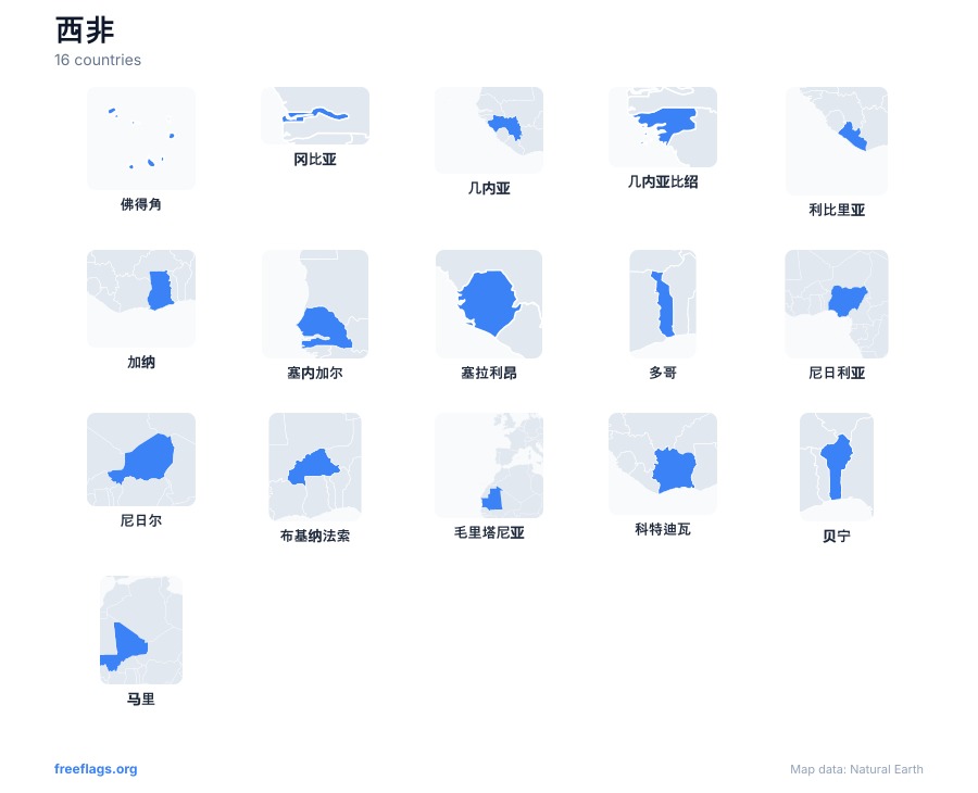 西非 国家轮廓